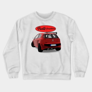 Punto Competizione Rosso Back Crewneck Sweatshirt